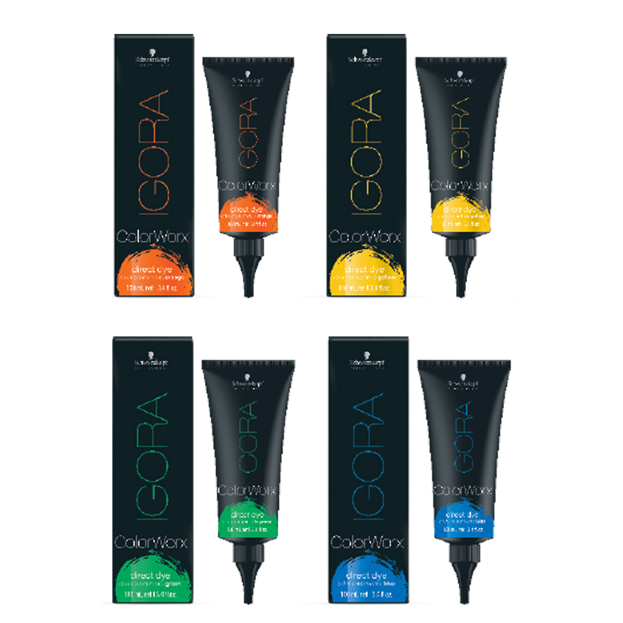 SKP Igora Colorworx Röd, 100 ml