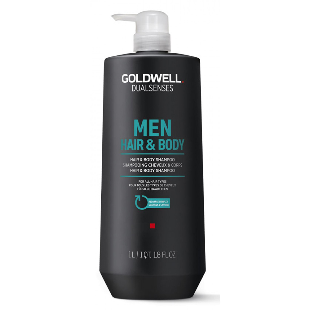 Goldwell DS MEN Hair&Body shampoo, 1000 ml