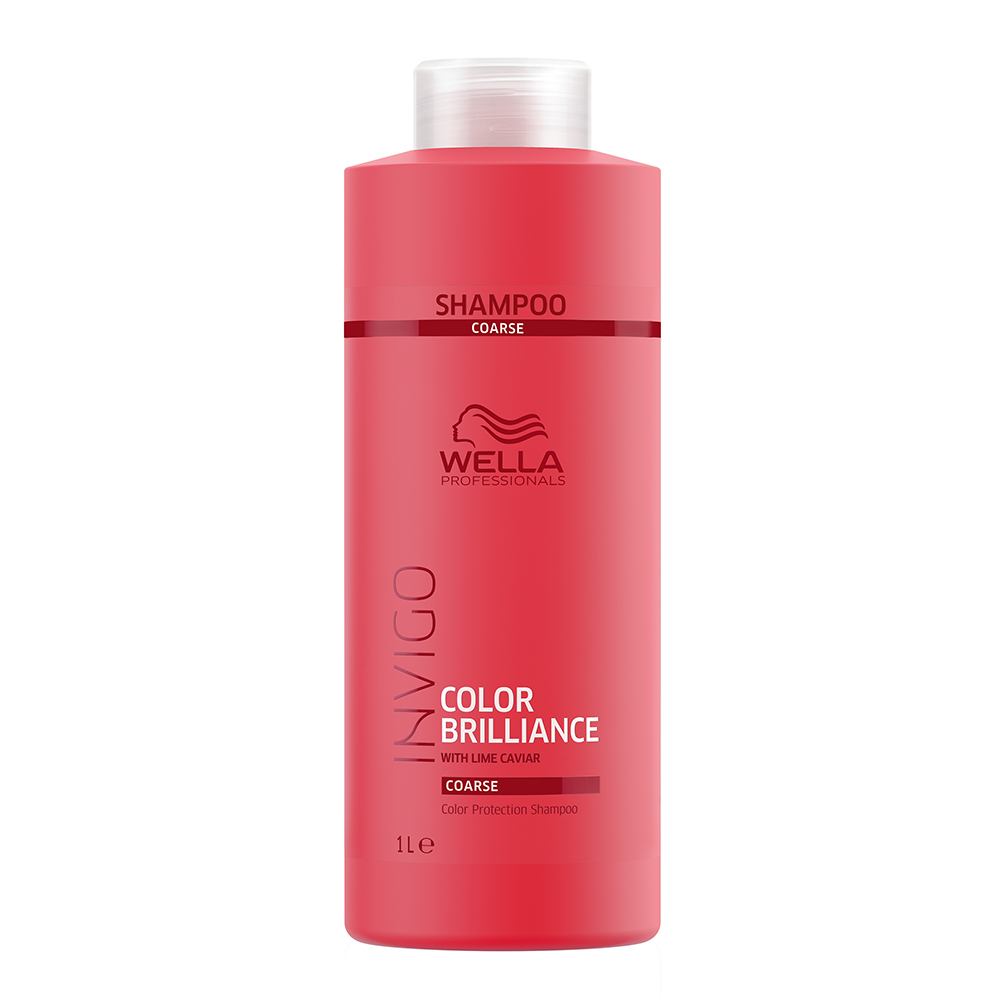 Wella Invigo Brilliance Shampoo Coarse, 1000 ml