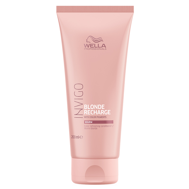 Wella Invigo Blonde Recharge Warm Blond Cond, 200 ml