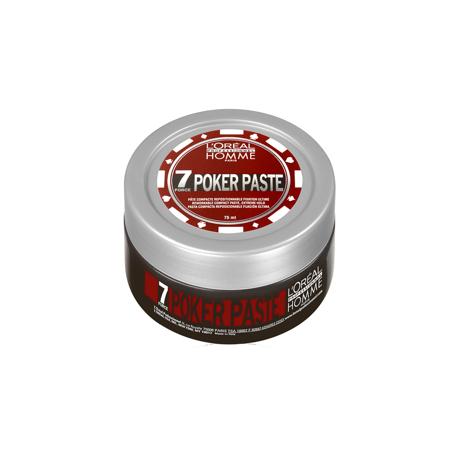 Loreal Styling 7 Homme Poker Paste, 75 ml