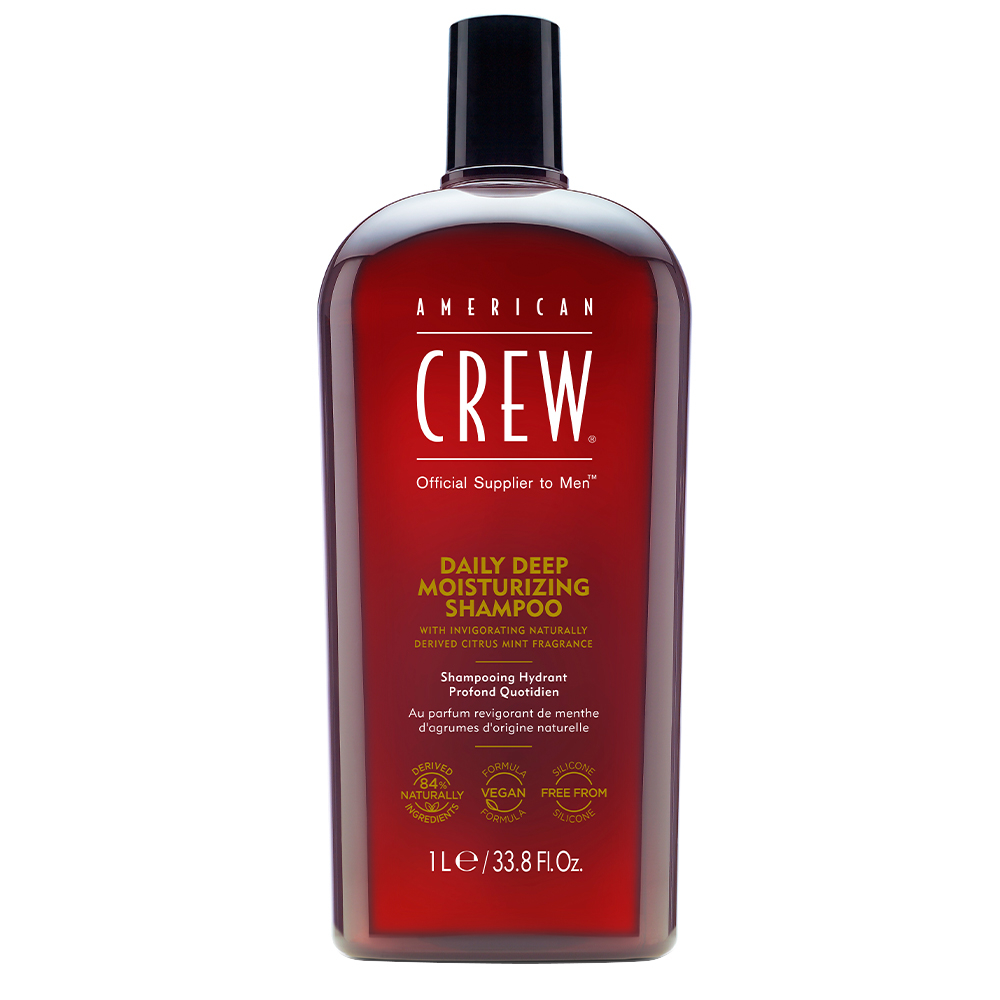 American Crew Daily Deep Moisturizing Shampoo, 1000 ml