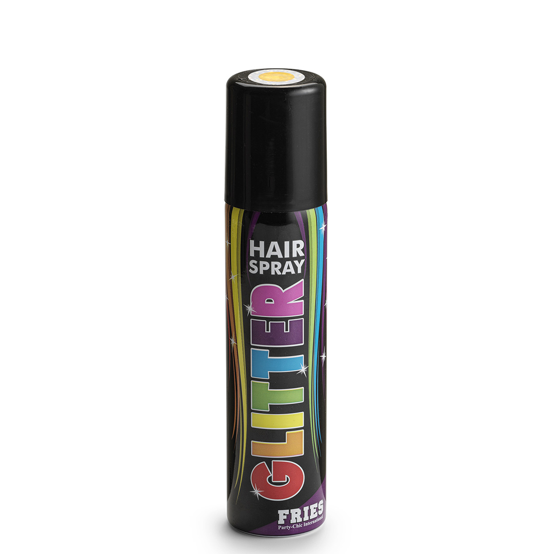 Color Hair Spray Guld Glitter