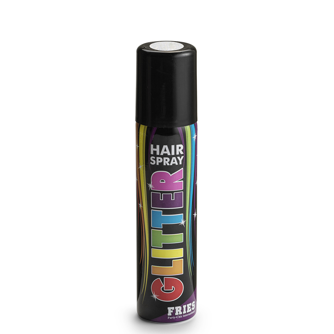 Color Hair Spray Silver Glitter