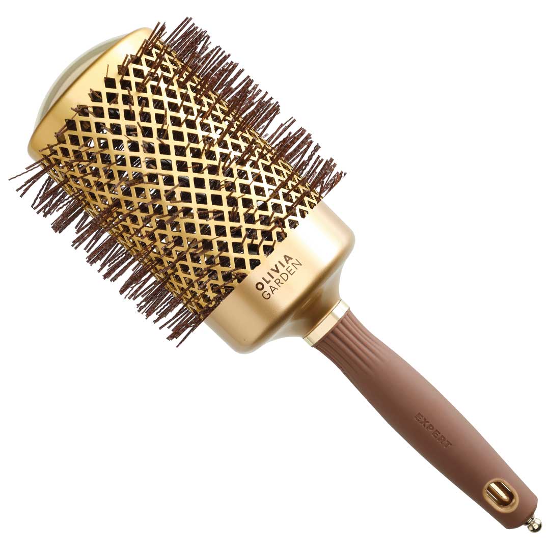 Olivia Garden Expert BlowOut Shine Gold & Brown, 82 mm