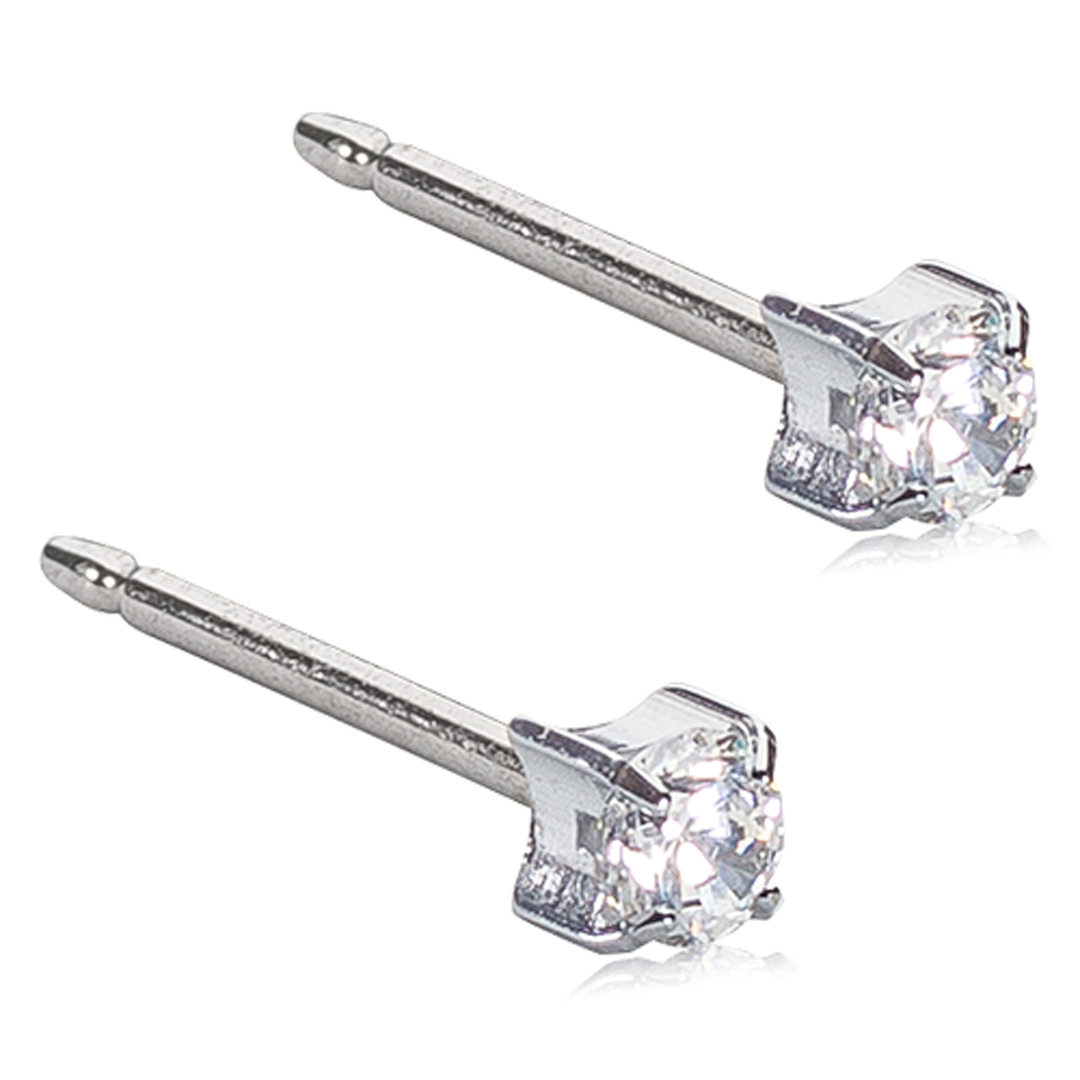 Blomdahl EJ ST Tiffany 3 mm, CZ White