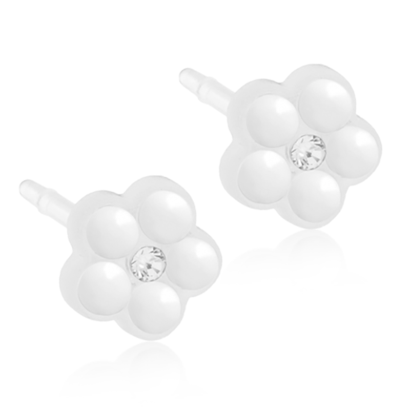 Blomdahl EJ MP Daisy Pearl 6 mm, White