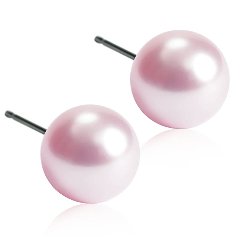 Blomdahl EJ NT Pearl 6 mm, Light Rose