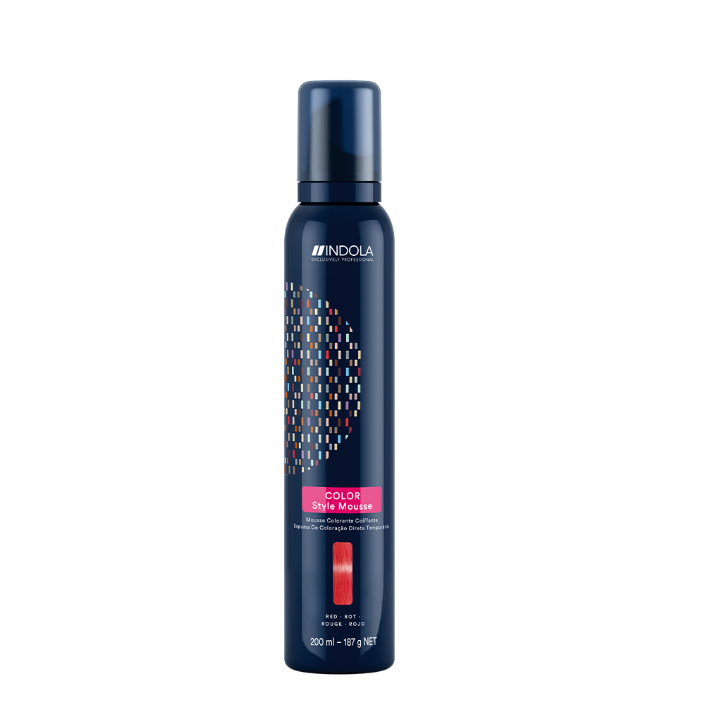 Indola Color Style Mousse Red, 200 ml