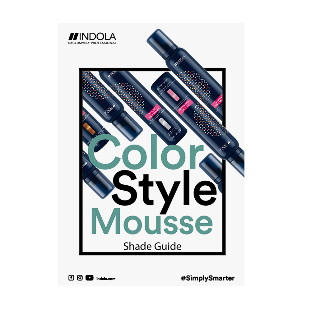 Indola Färgkarta Color Style Mousse