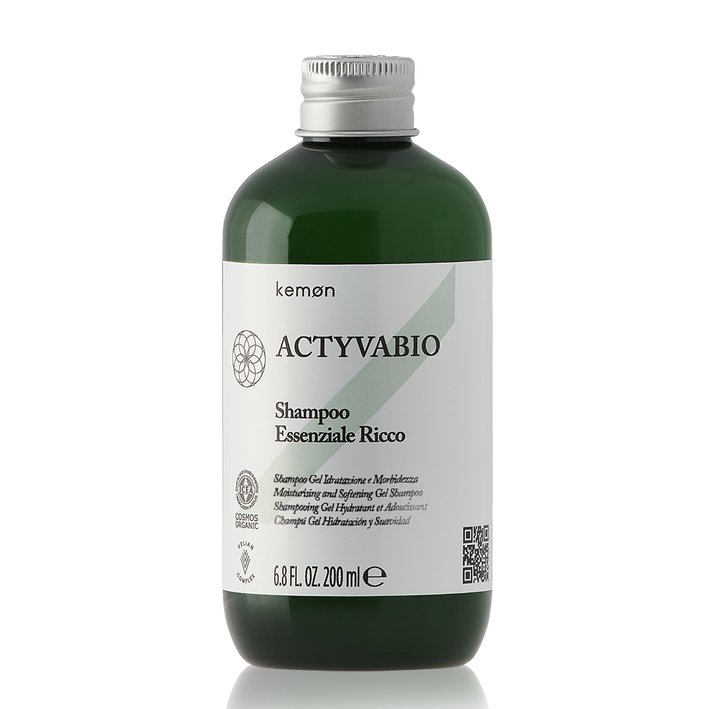 Actyvabio Shampoo Essenziale Ricco, 200 ml