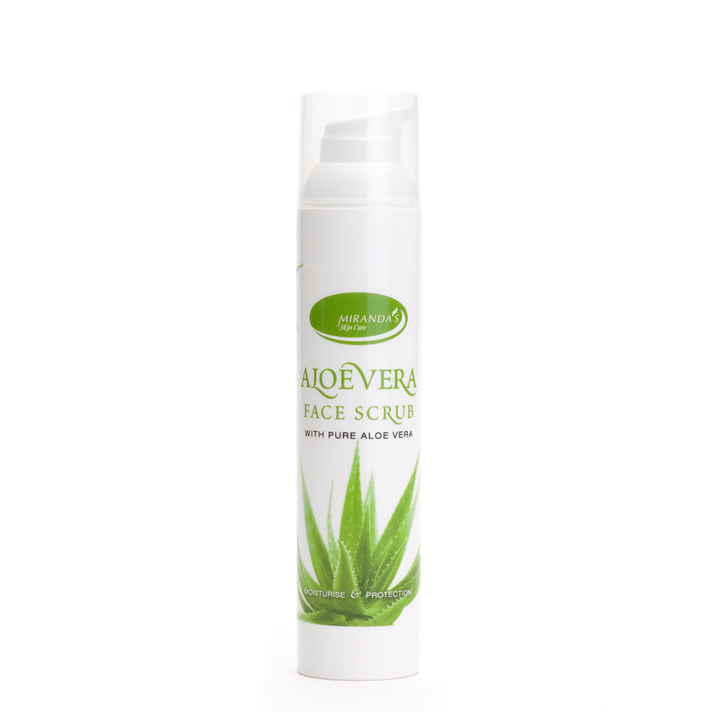 Miranda's Aloe Vera Face Scrub, 100 ml