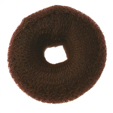 Hårfyllnad Donuts Mörkbrun Nylon, 9 cm