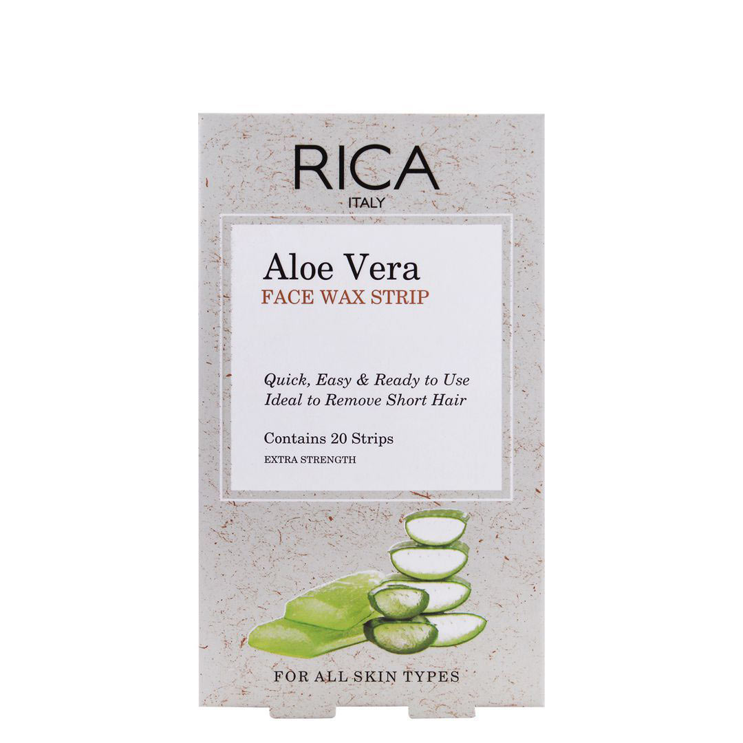 Aloe Vera Wax Strips-Face, 20 st