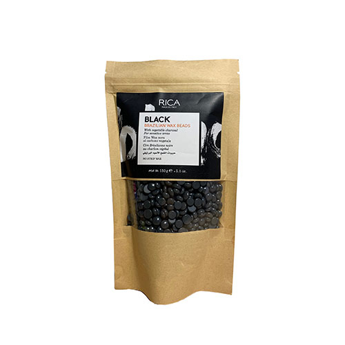 Hard Wax Beads, Black Brazilian, 150 gr