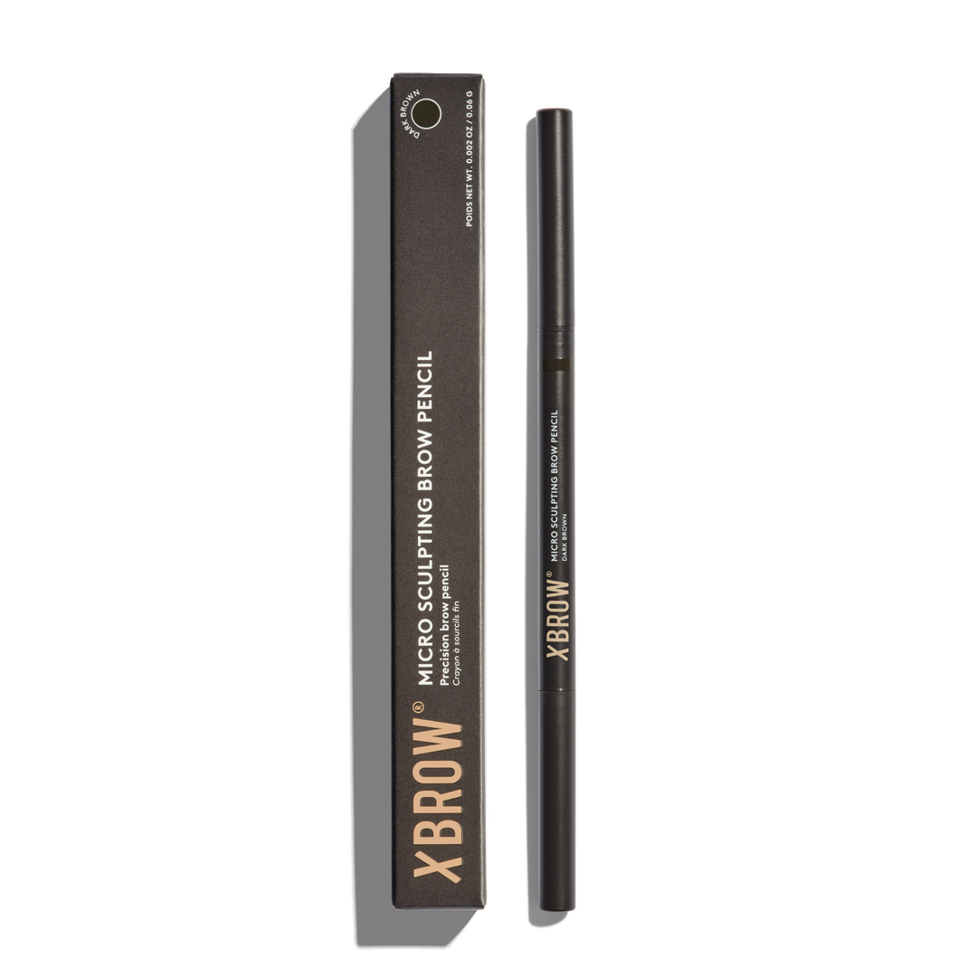 Xlash Micro Sculpting Brow Pencil, Dark Brown