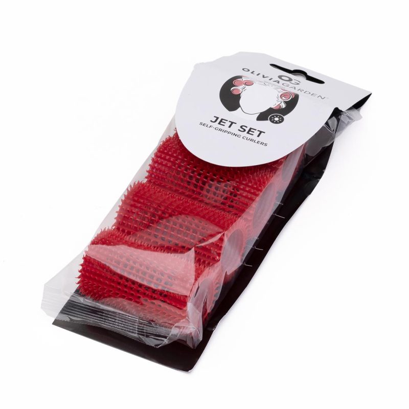 Olivia Garden Jet Set Rouge, 40 mm, 4 st - Image 2
