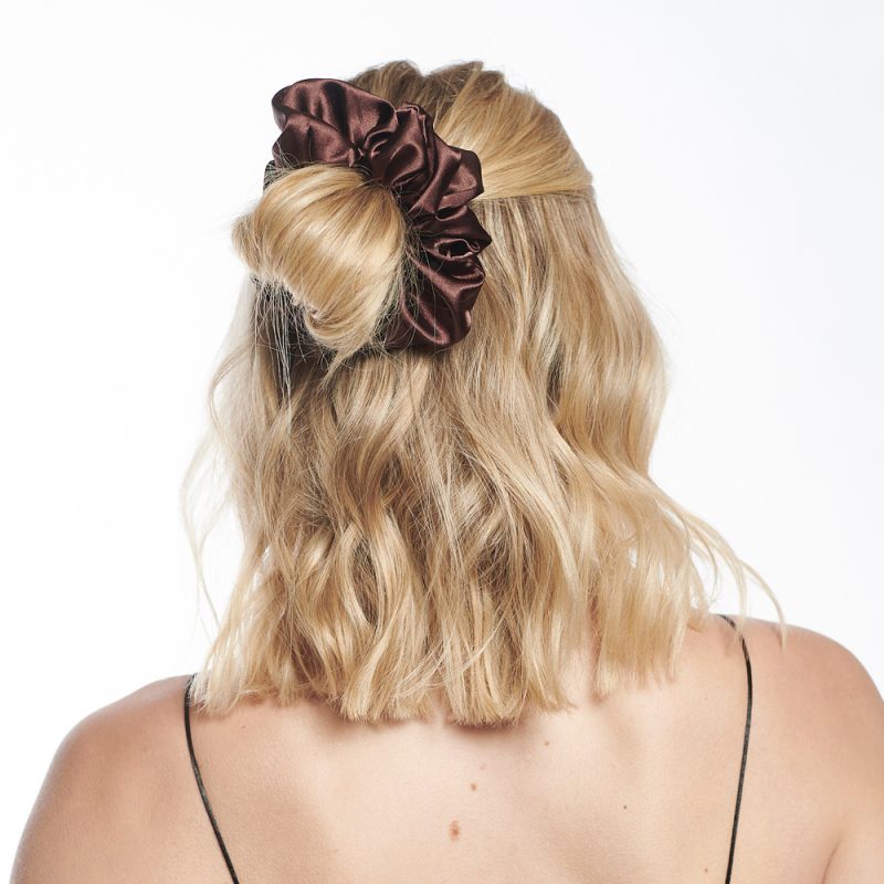 Pieces by bonbon Bea Scrunchie Oversized, Black - Image 2