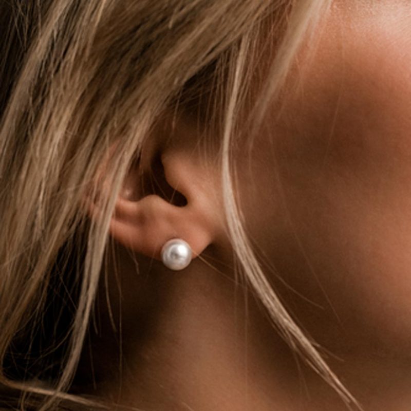 Blomdahl EJ NT Pearl 8 mm, White - Image 2