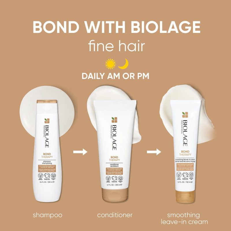 Matrix Biolage Bond Therapy Smoothing Leave-in Cream, 150 ml - Image 4