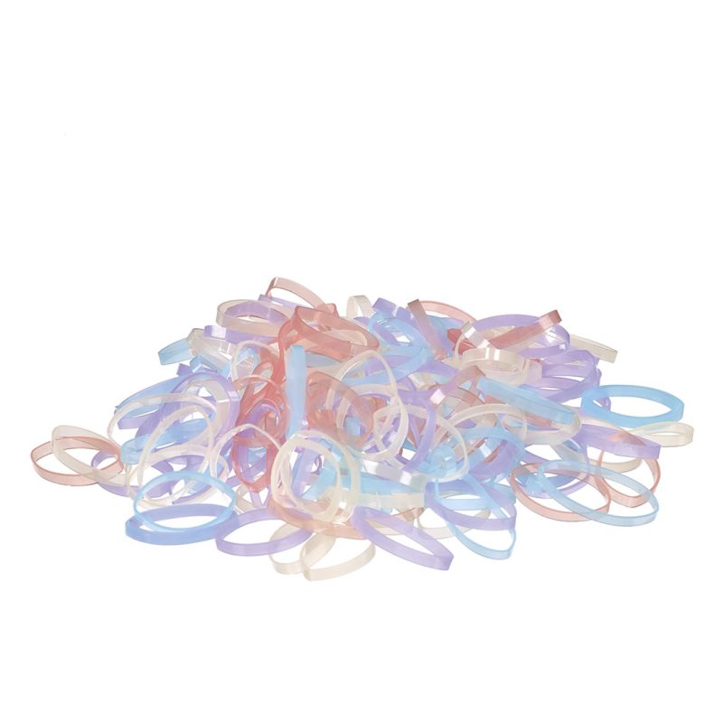 Elastic Bands 500 st, pastel - Image 2