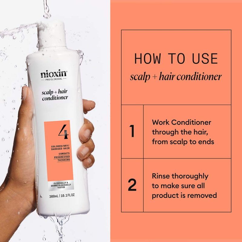 Nioxin System 4 Conditioner, 300 ml - Image 3