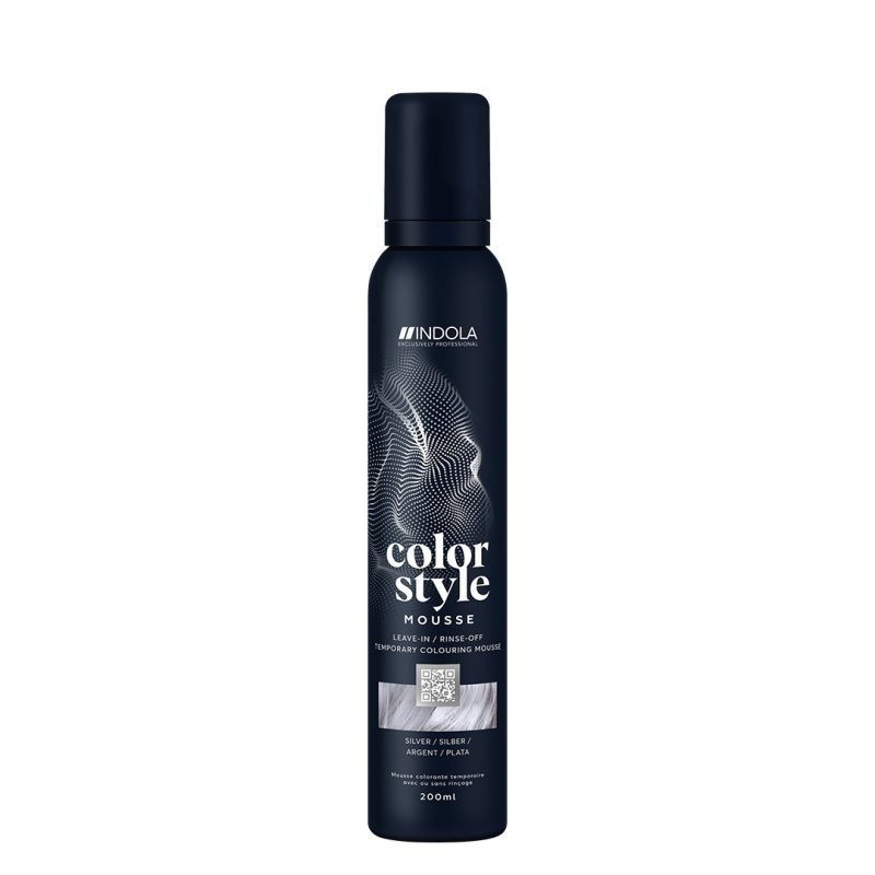 Indola Color Style Mousse Silver, 200 ml - Image 2