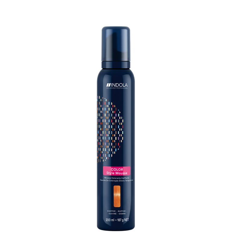 Indola Color Style Mousse Copper, 200 ml - Image 2