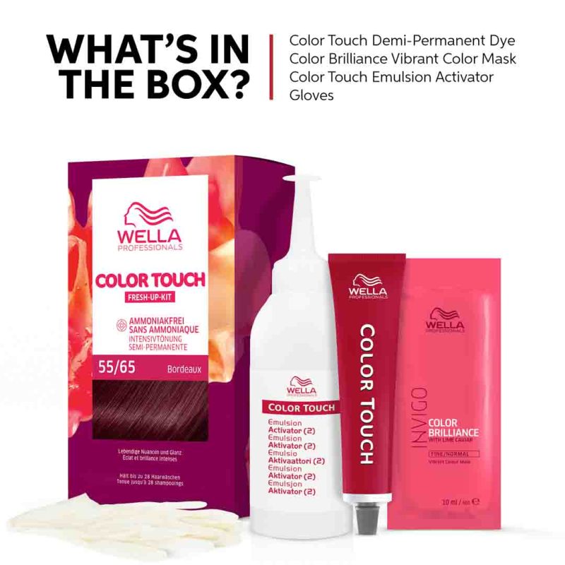 Wella Color Touch Kit Naturals Dark Brown 3/0, 130 ml - Image 5
