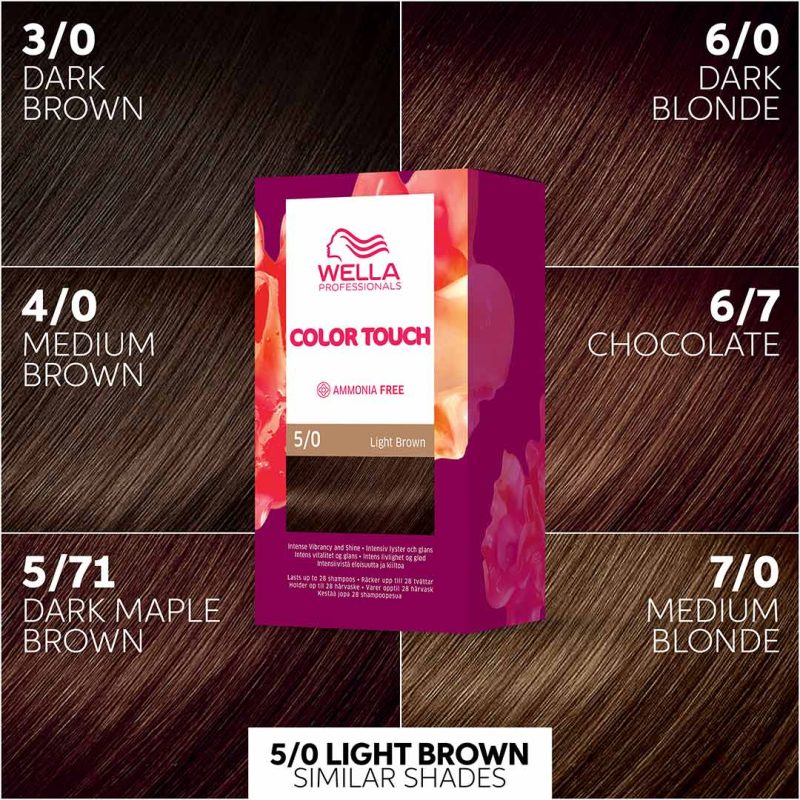 Wella Color Touch Kit 5/0, 130 ml - Image 3