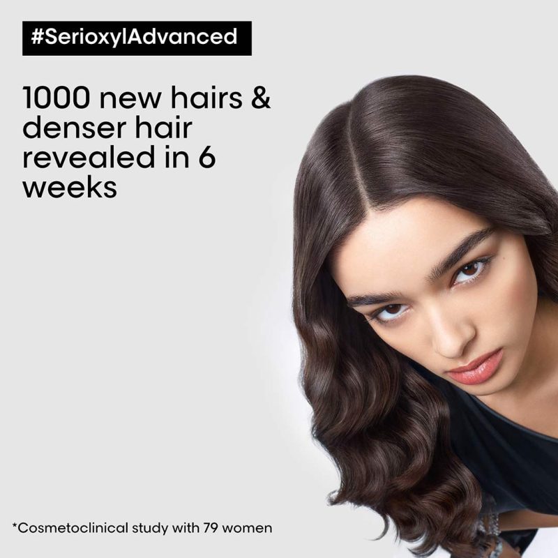 Loreal Serioxyl Advanced Denser Hair Serum, 90 ml - Image 2