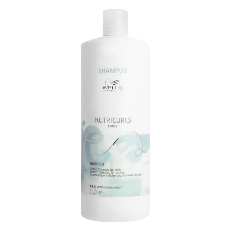 Wella Nutricurls Shampoo Curls, 1000 ml