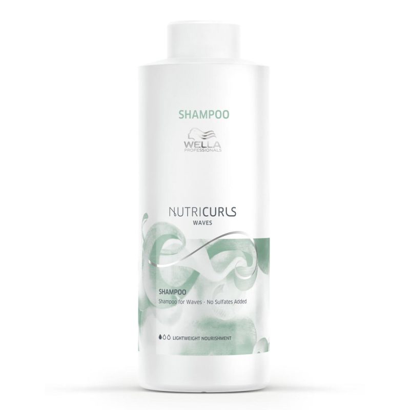 Wella Nutricurls Shampoo Waves, 1000 ml