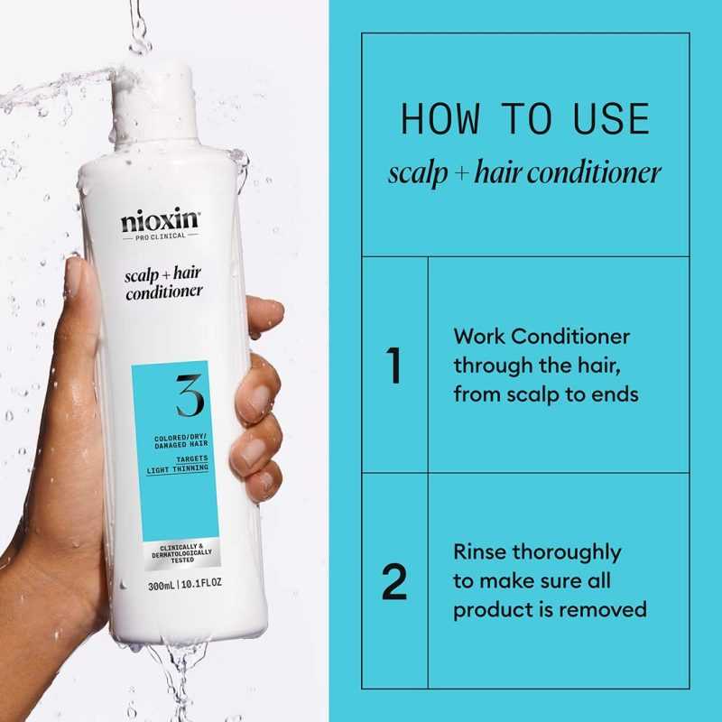 Nioxin System 3 Conditioner, 300 ml - Image 2