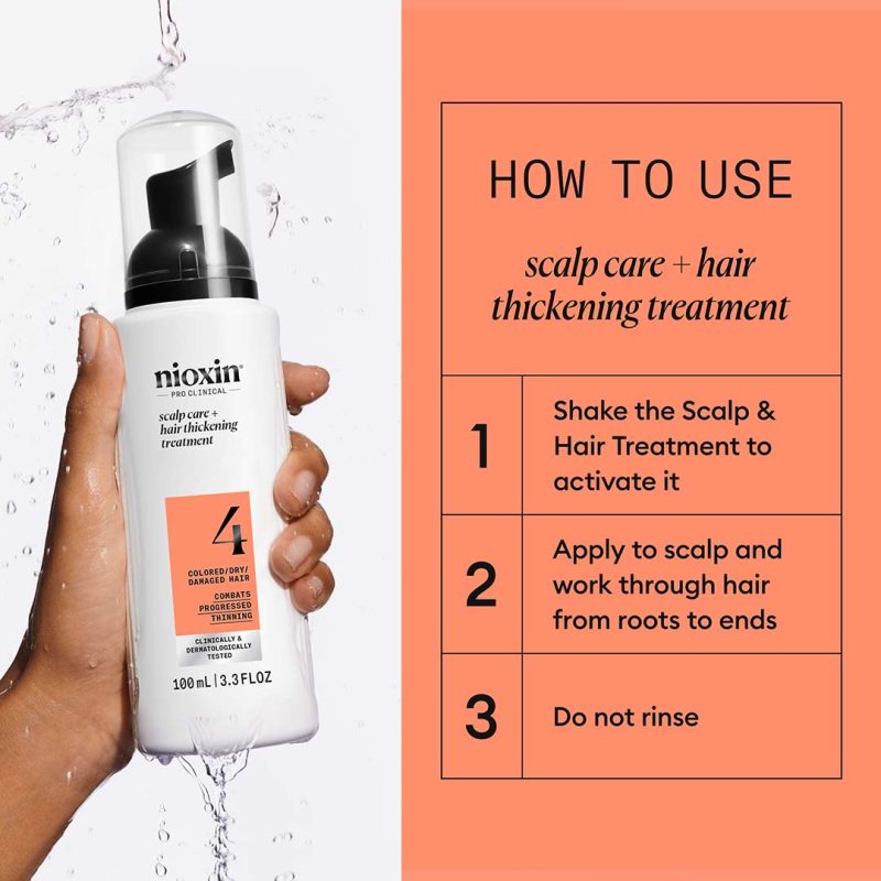 Nioxin System 4 Scalp Treatment, 100 ml - Image 3