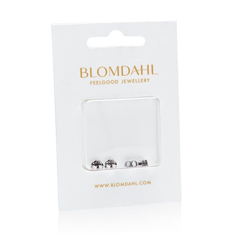 Blomdahl Skin Friendly Earring Back for Titanium Earrings, 4 st - Image 2