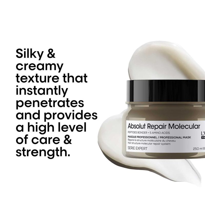 Loreal Absolut Repair Molecular Rinse-off Mask, 250 ml - Image 3