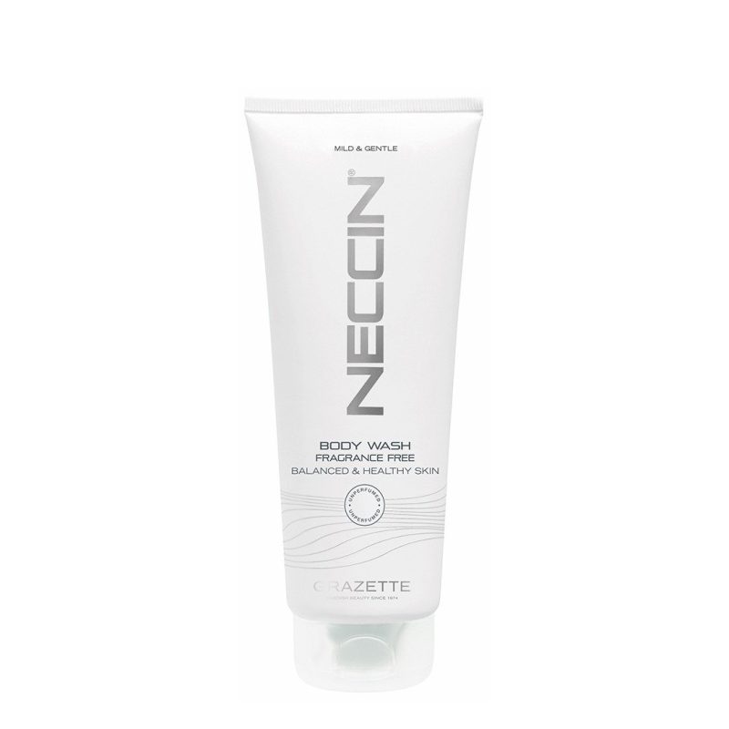 Grazette Neccin Body Wash Balanced & Healthy Skin Frag. Free, 200 ml