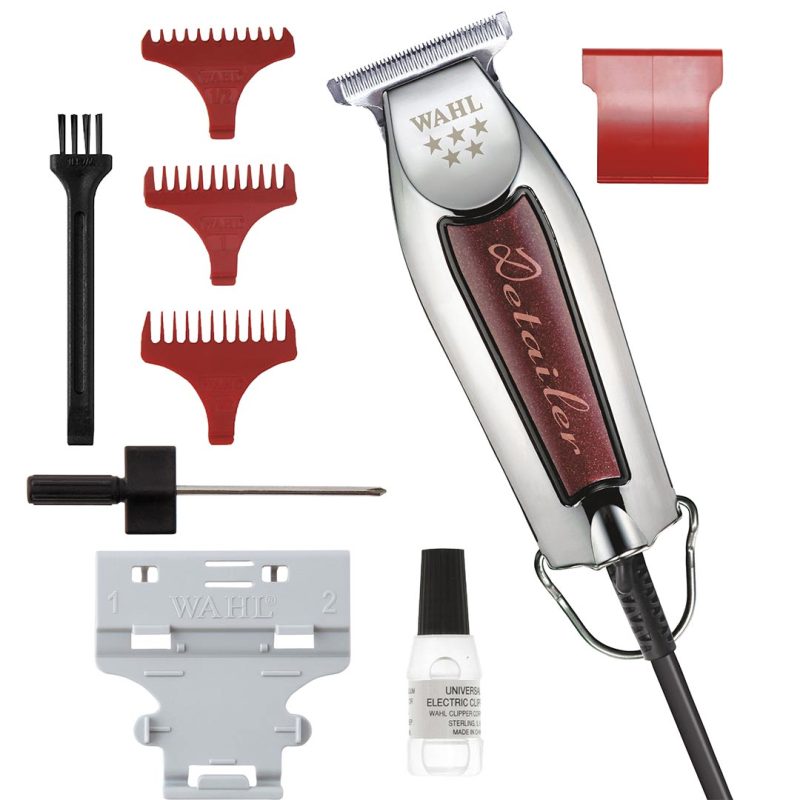 Wahl Detailer Trimmer Wide, 38 mm, Krom/Röd - Image 2