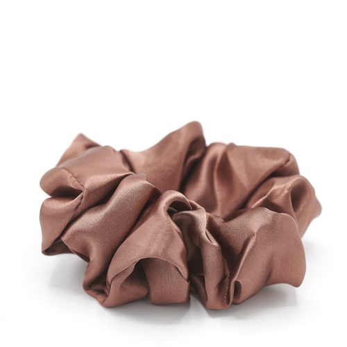 Pieces by bonbon Bea Scrunchie Oversized, Rosé Brown