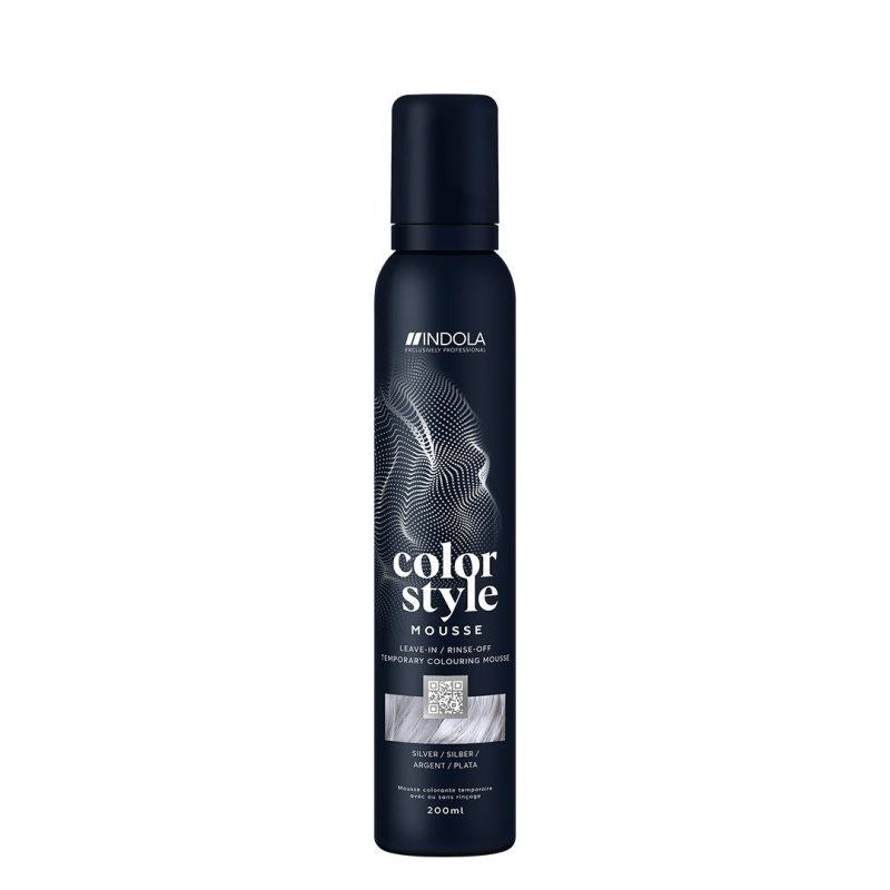 Indola Color Style Mousse Silver, 200 ml - Image 2