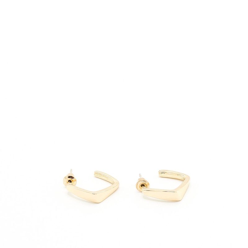 Pieces by bonbon Minou örhänge, guld