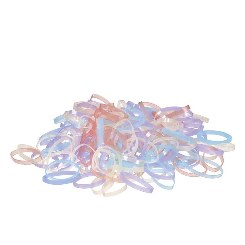 Elastic Bands 500 st, pastel - Image 2