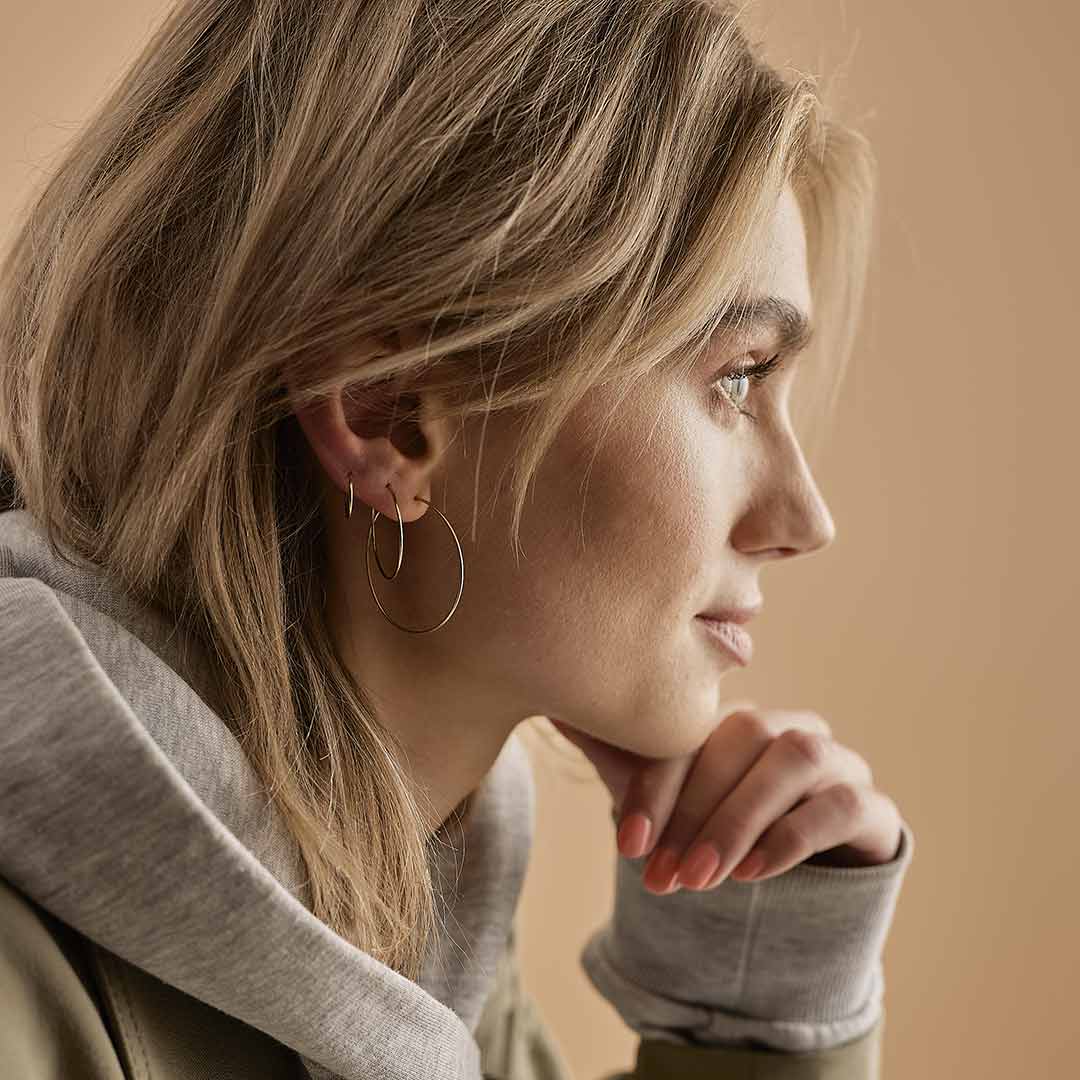 Blomdahl EJ Ear Ring, 35 mm - Image 2