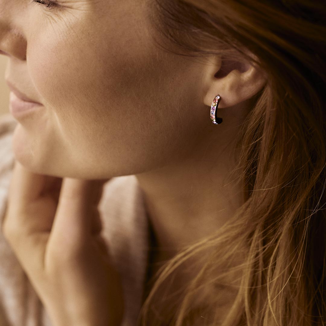 Blomdahl EJ NT Brilliance Curved 15 mm, Light Fantasy - Image 2