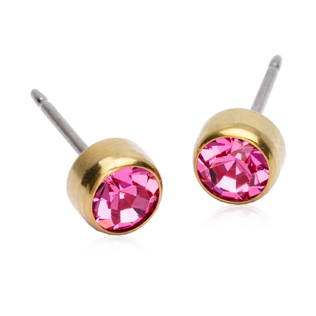 Blomdahl EJ Bezel 5 mm, Rose