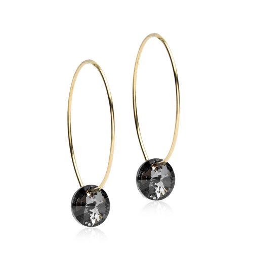 Blomdahl EJ Round Black Diamond, 8/25 mm