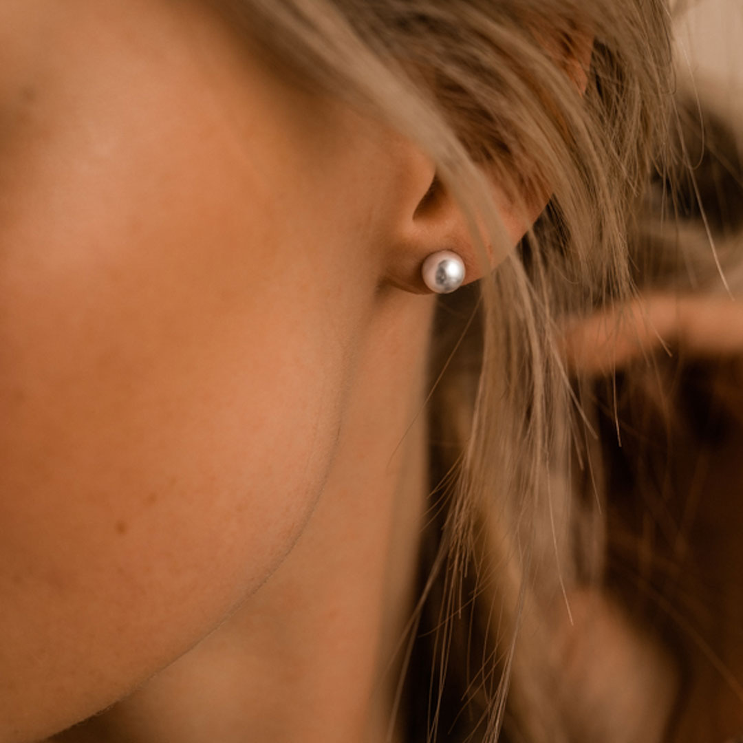 Blomdahl EJ Pearl 6 mm, White - Image 2