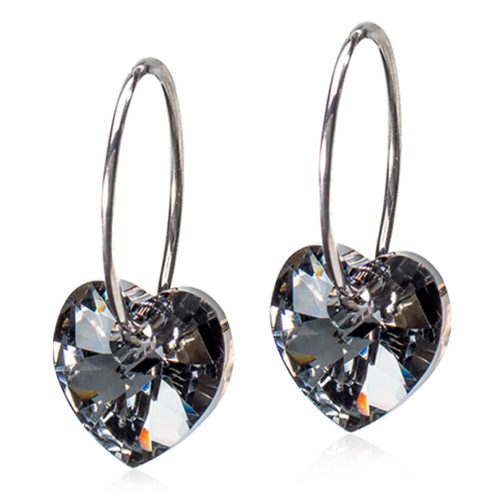 Blomdahl EJ NT Ring 14mm Heart 10 mm, Black Diamond