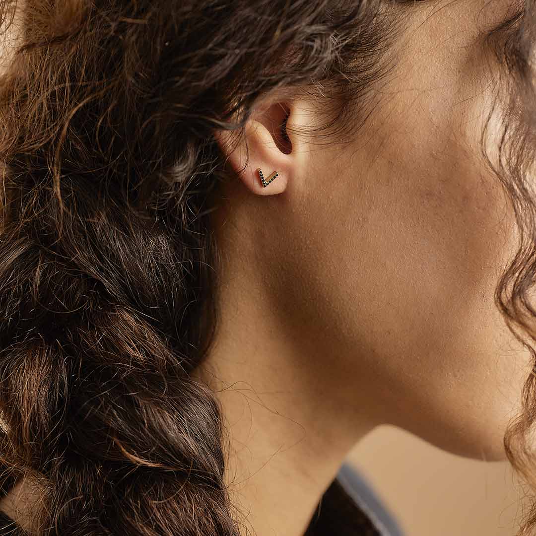 Blomdahl EJ Brilliance V 8 mm, Black - Image 2